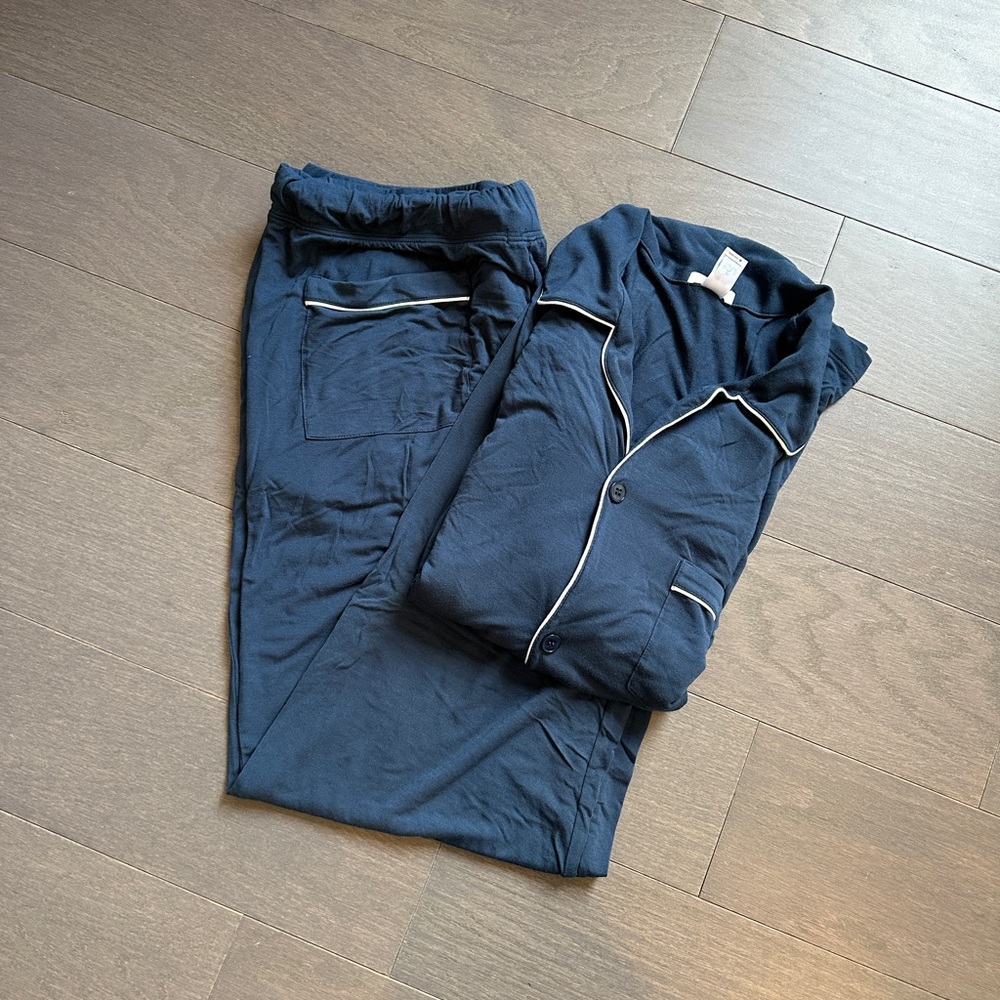 Men's Eberjey William TENCEL Modal Long PJ Set Size Large